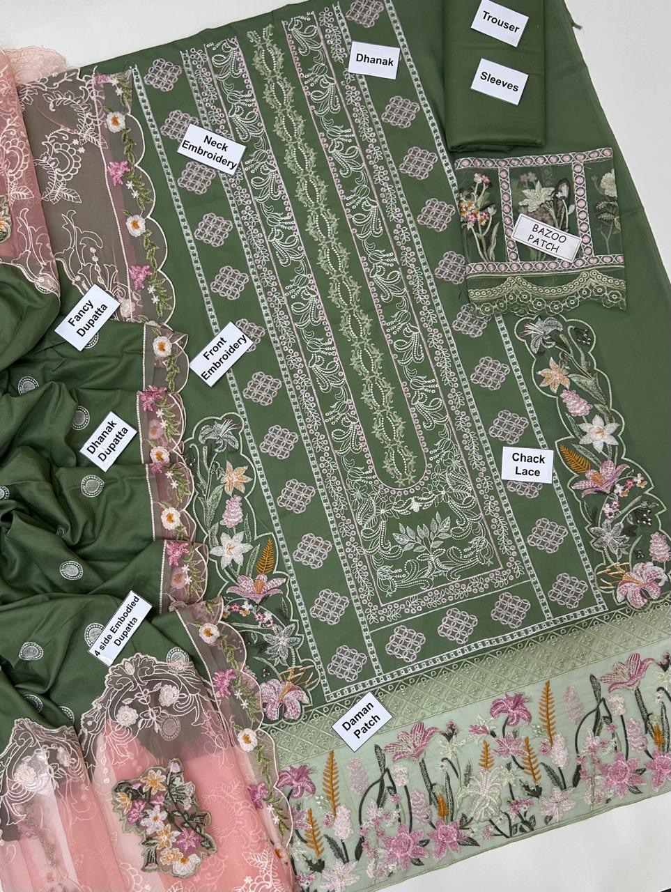 Dhanak 3Pc # HM-920 - Image 3
