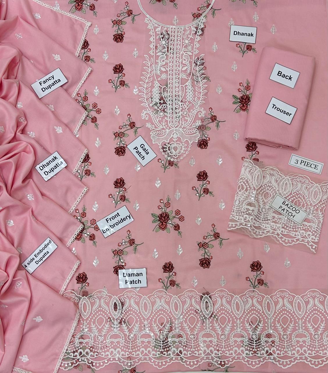 Dhanak 3Pc # HM-903 - Image 3